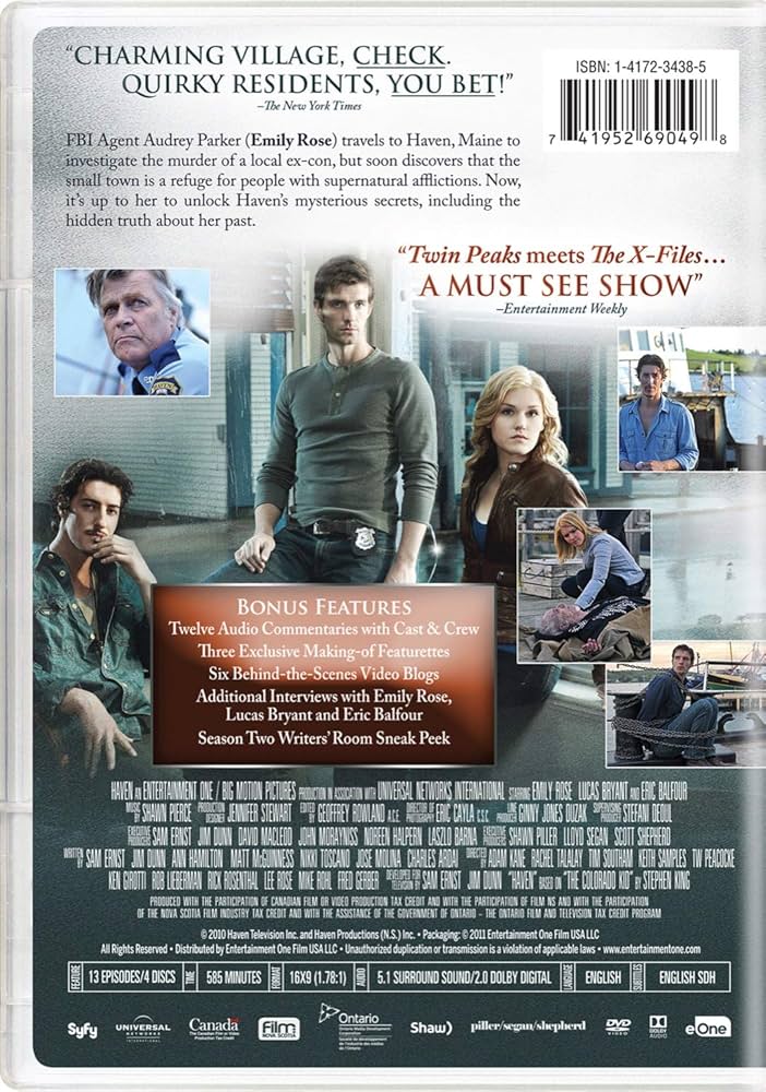 Amazon.co.jp: Haven: The Complete First Season [DVD] [Import